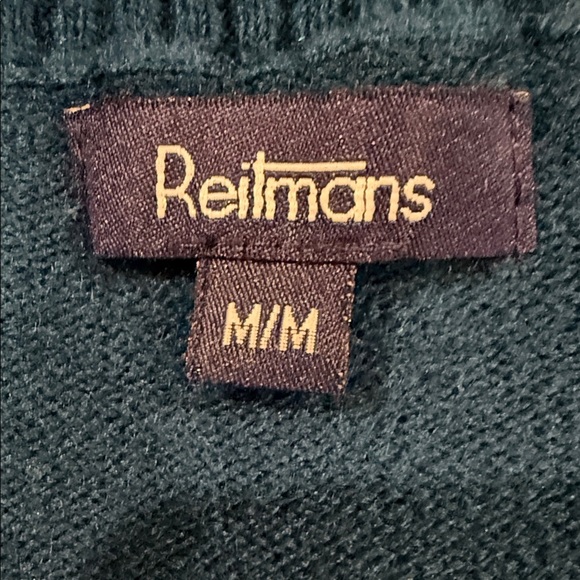 Reitmans Sweater Teal Blue Women's Size M - Picture 11 of 12